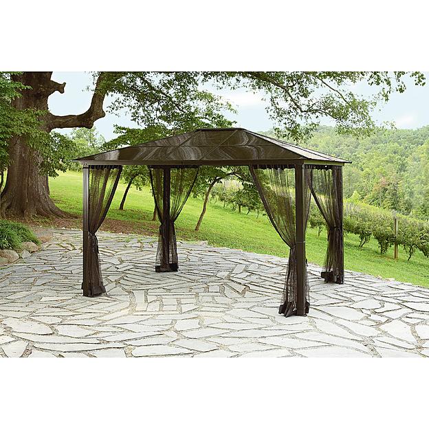 Essential Garden Mission Creek 10ft X 12ft Hardtop Gazebo Bondvast